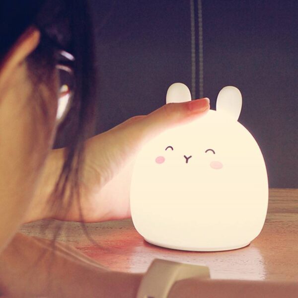 Cute Rabbit Rechargeable Night Light - Image 3